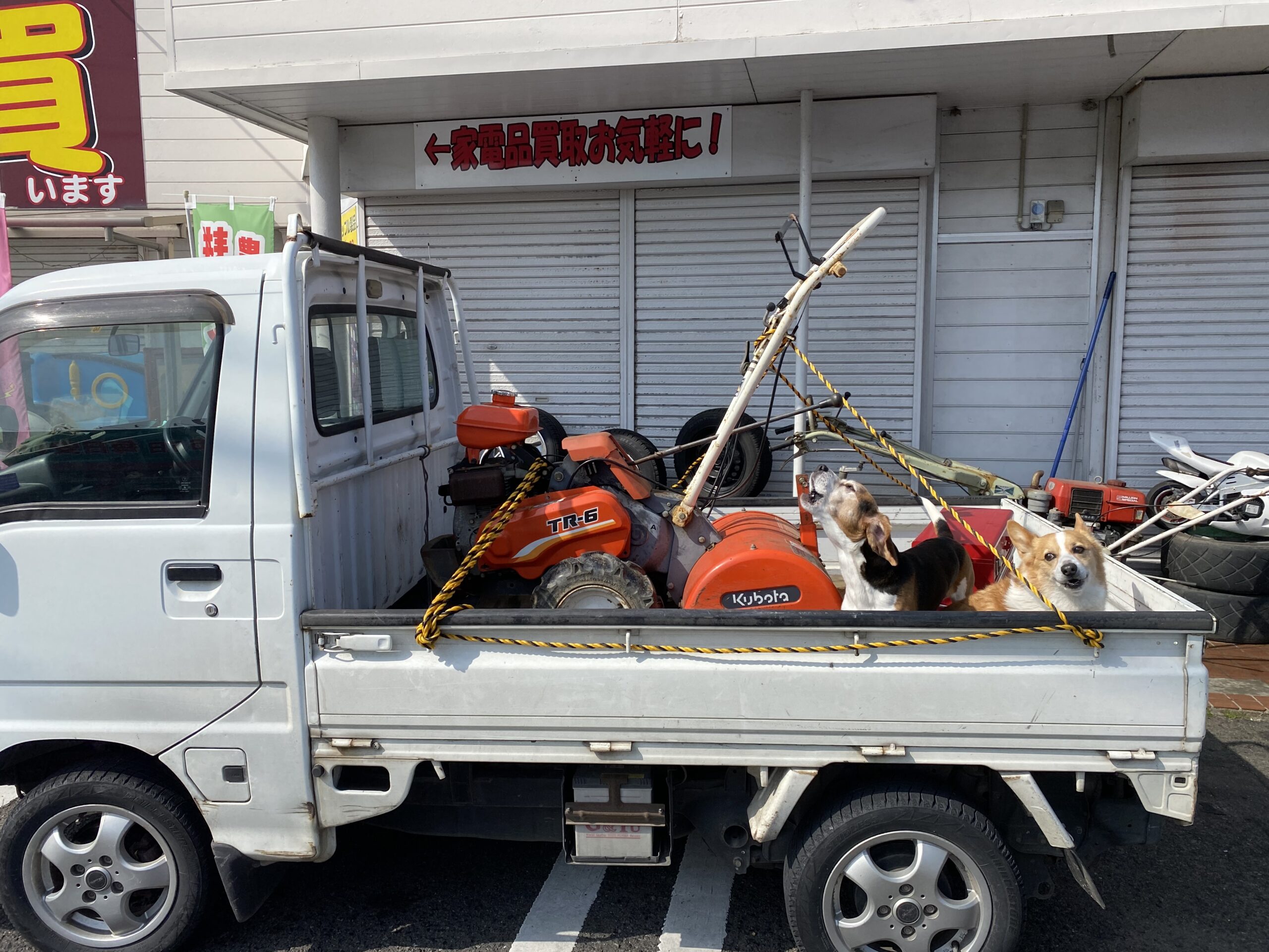 ?クボタ ミニ耕運機TR6不動車復活修理【ミニ耕運機買取のアールワン 